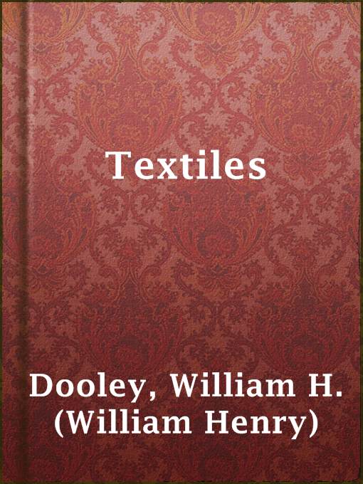 Imagen de portada para Textiles
